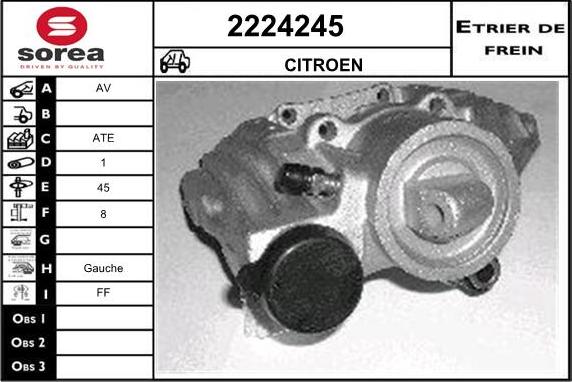 EAI 2224245 - Pinza freno autozon.pro