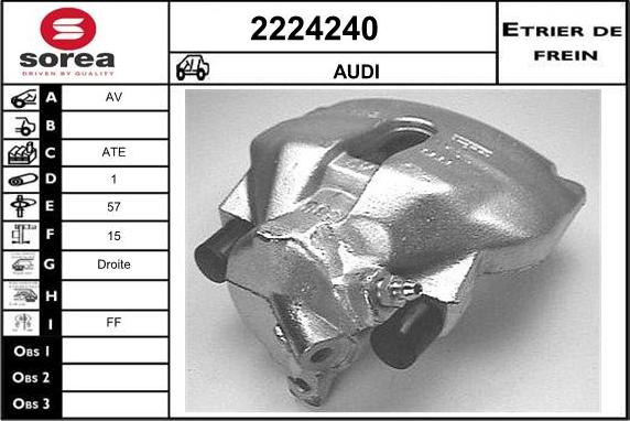 EAI 2224240 - Pinza freno autozon.pro