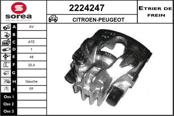 EAI 2224247 - Pinza freno autozon.pro