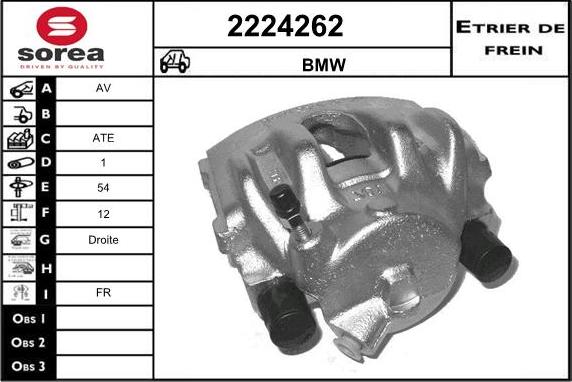 EAI 2224262 - Pinza freno autozon.pro