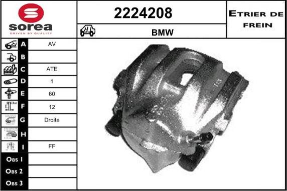 EAI 2224208 - Pinza freno autozon.pro