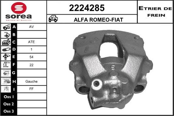 EAI 2224285 - Pinza freno autozon.pro