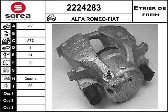 EAI 2224283 - Pinza freno autozon.pro