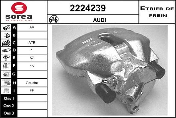 EAI 2224239 - Pinza freno autozon.pro