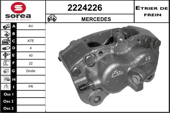 EAI 2224226 - Pinza freno autozon.pro