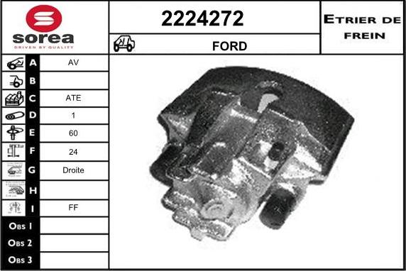 EAI 2224272 - Pinza freno autozon.pro