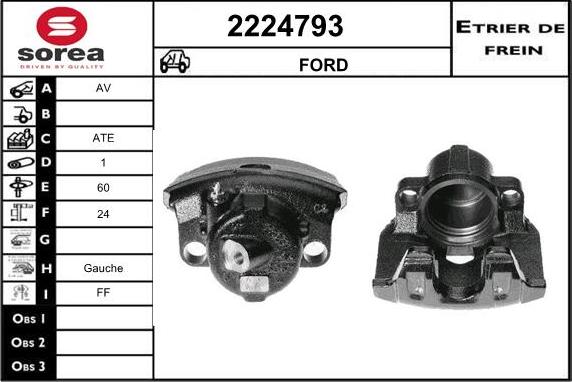 EAI 2224793 - Pinza freno autozon.pro