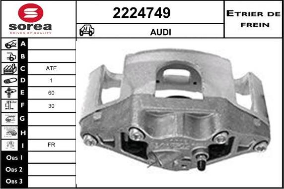 EAI 2224749 - Pinza freno autozon.pro