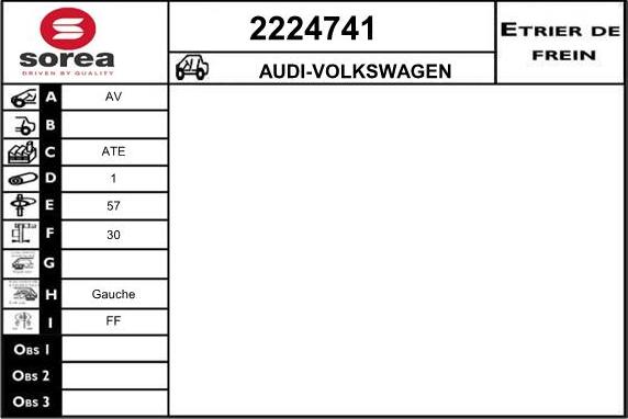 EAI 2224741 - Pinza freno autozon.pro