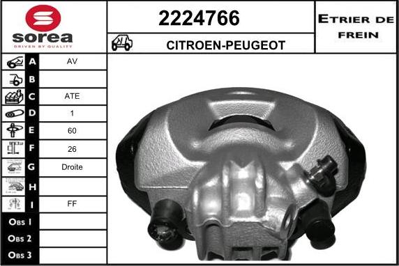 EAI 2224766 - Pinza freno autozon.pro