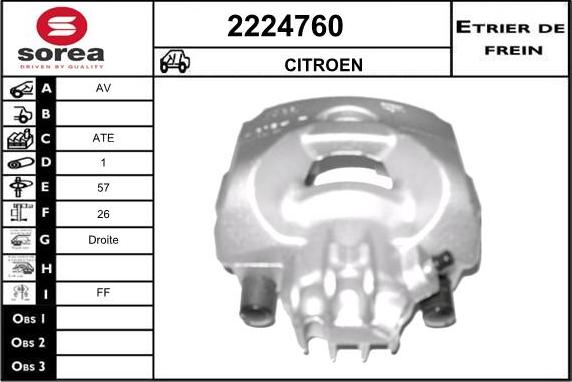 EAI 2224760 - Pinza freno autozon.pro