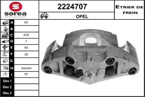 EAI 2224707 - Pinza freno autozon.pro