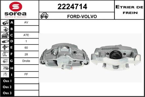 EAI 2224714 - Pinza freno autozon.pro