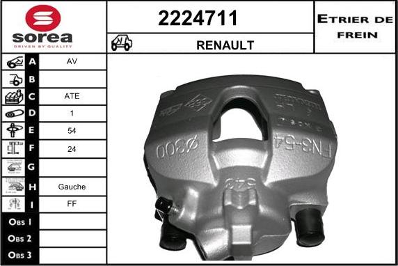 EAI 2224711 - Pinza freno autozon.pro