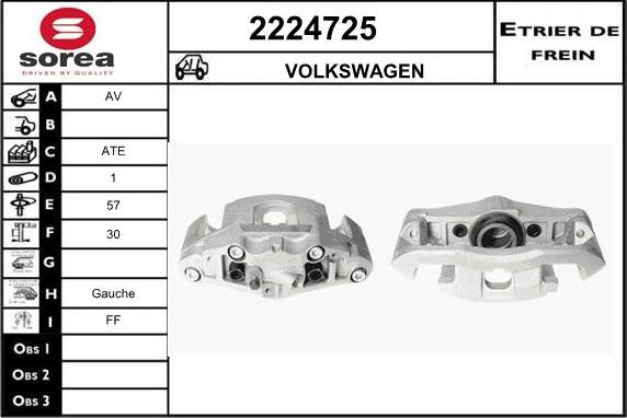 EAI 2224725 - Pinza freno autozon.pro