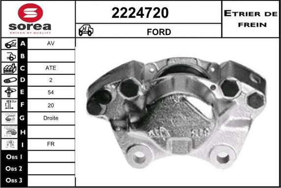 EAI 2224720 - Pinza freno autozon.pro