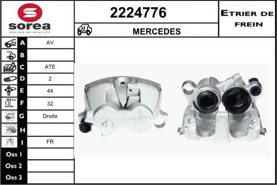 EAI 2224776 - Pinza freno autozon.pro