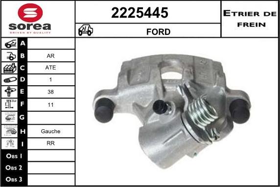 EAI 2225445 - Pinza freno autozon.pro