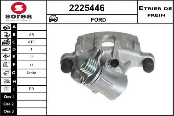 EAI 2225446 - Pinza freno autozon.pro