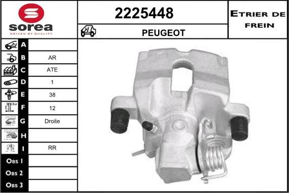 EAI 2225448 - Pinza freno autozon.pro