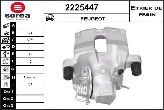 EAI 2225447 - Pinza freno autozon.pro