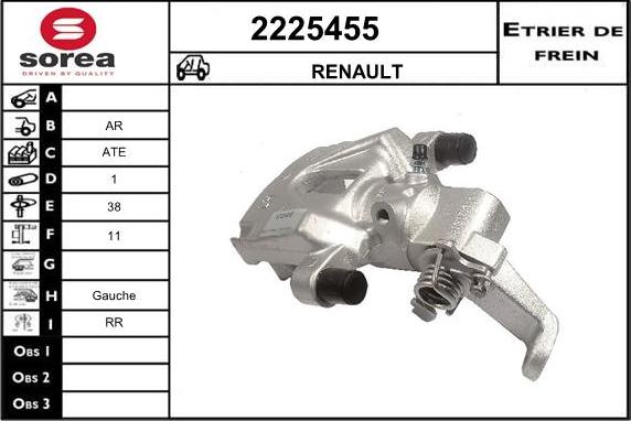 EAI 2225455 - Pinza freno autozon.pro