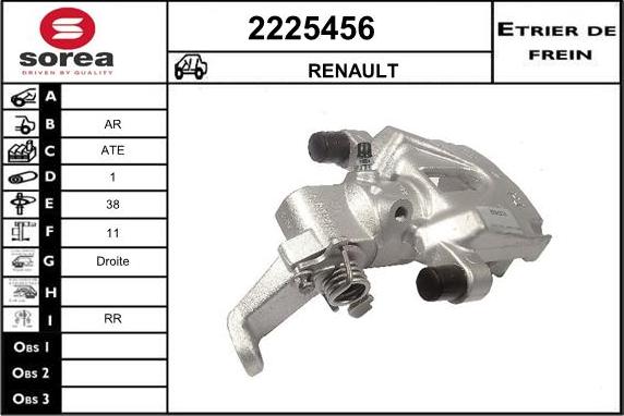 EAI 2225456 - Pinza freno autozon.pro