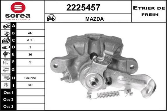 EAI 2225457 - Pinza freno autozon.pro