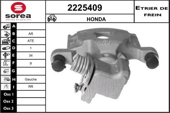 EAI 2225409 - Pinza freno autozon.pro