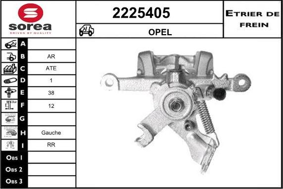 EAI 2225405 - Pinza freno autozon.pro