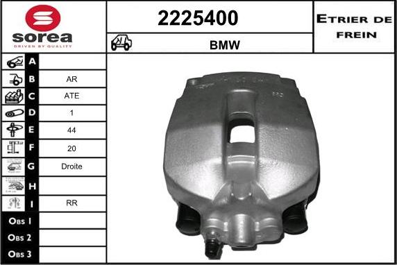 EAI 2225400 - Pinza freno autozon.pro