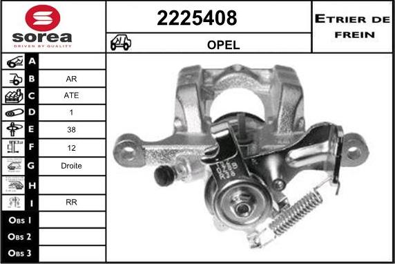 EAI 2225408 - Pinza freno autozon.pro