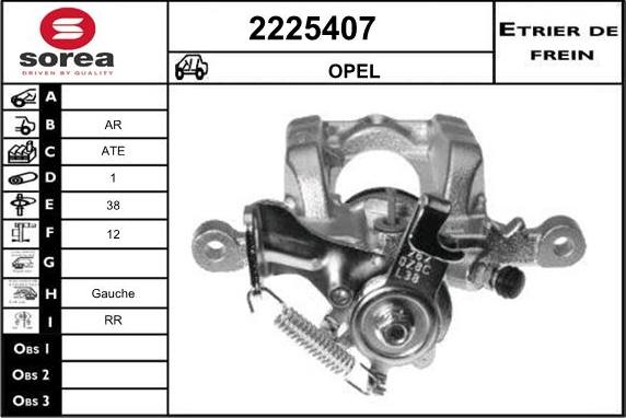 EAI 2225407 - Pinza freno autozon.pro