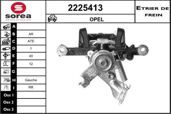 EAI 2225413 - Pinza freno autozon.pro