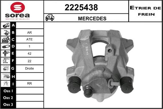 EAI 2225438 - Pinza freno autozon.pro