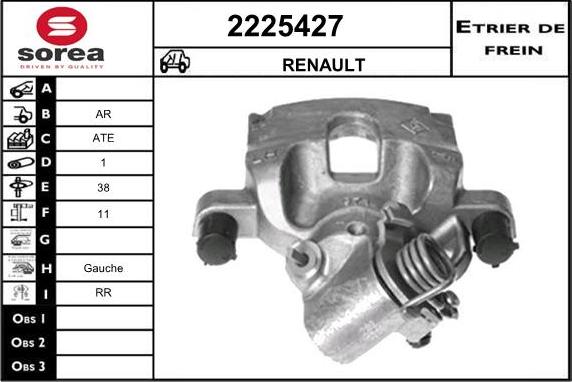 EAI 2225427 - Pinza freno autozon.pro