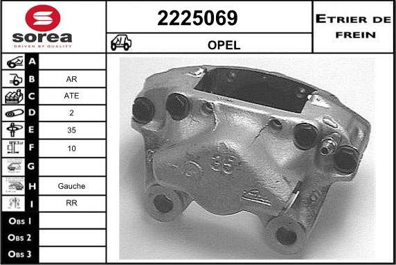 EAI 2225069 - Pinza freno autozon.pro