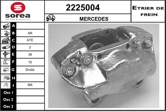 EAI 2225004 - Pinza freno autozon.pro