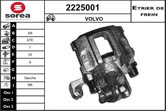 EAI 2225001 - Pinza freno autozon.pro