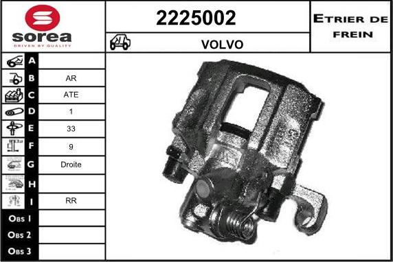 EAI 2225002 - Pinza freno autozon.pro