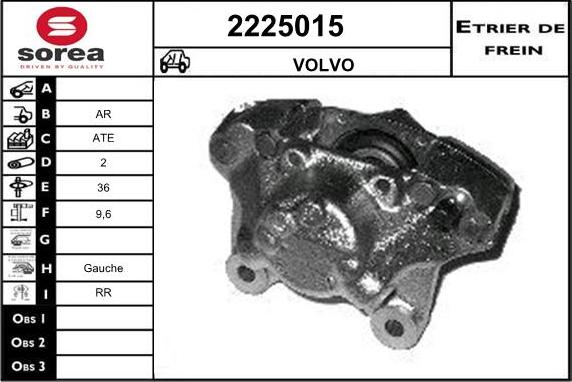 EAI 2225015 - Pinza freno autozon.pro