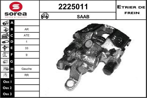 EAI 2225011 - Pinza freno autozon.pro