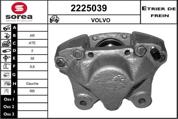 EAI 2225039 - Pinza freno autozon.pro