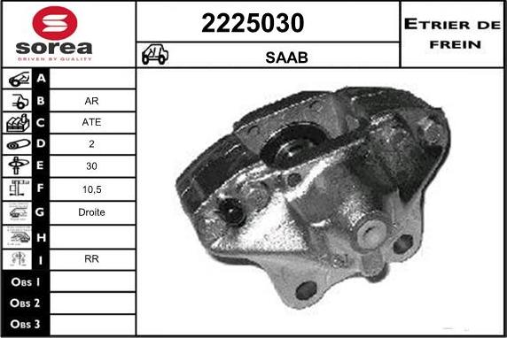 EAI 2225030 - Pinza freno autozon.pro