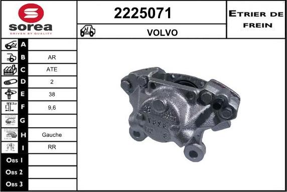 EAI 2225071 - Pinza freno autozon.pro