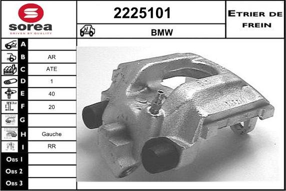 EAI 2225101 - Pinza freno autozon.pro