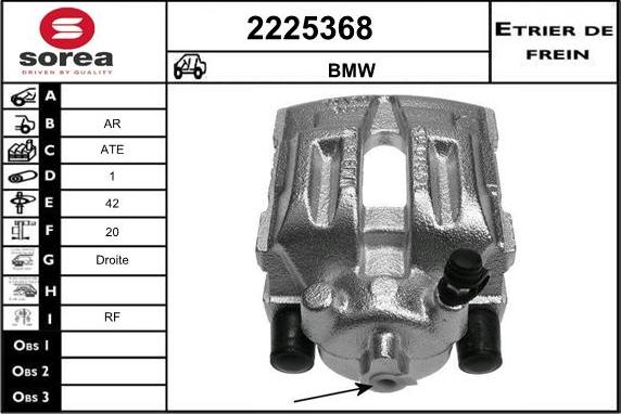 EAI 2225368 - Pinza freno autozon.pro