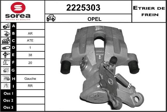 EAI 2225303 - Pinza freno autozon.pro