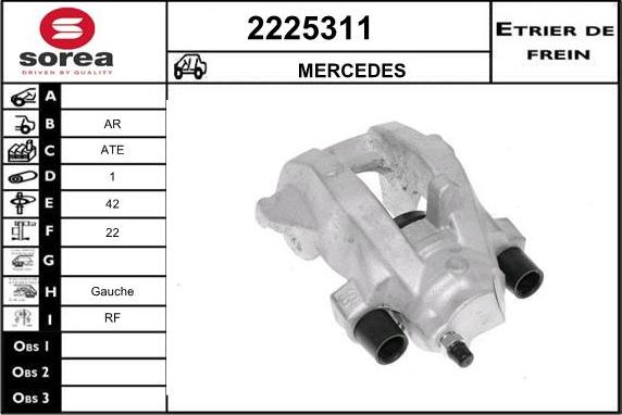 EAI 2225311 - Pinza freno autozon.pro