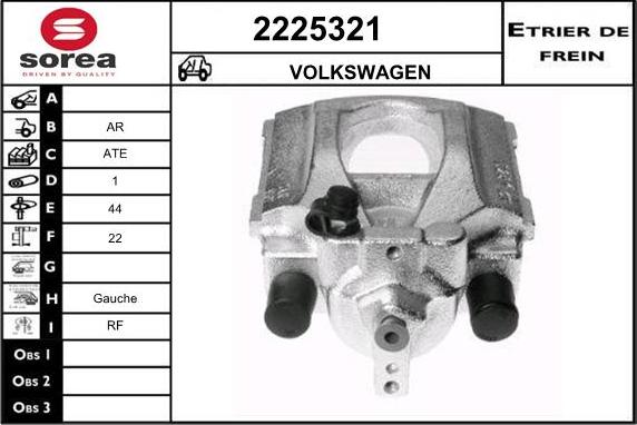 EAI 2225321 - Pinza freno autozon.pro